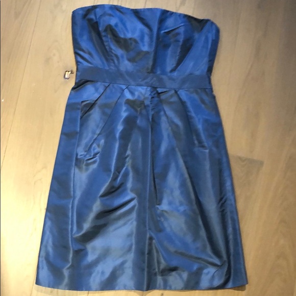 J. Crew 100% silk dress in duchess satin - Picture 1 of 4